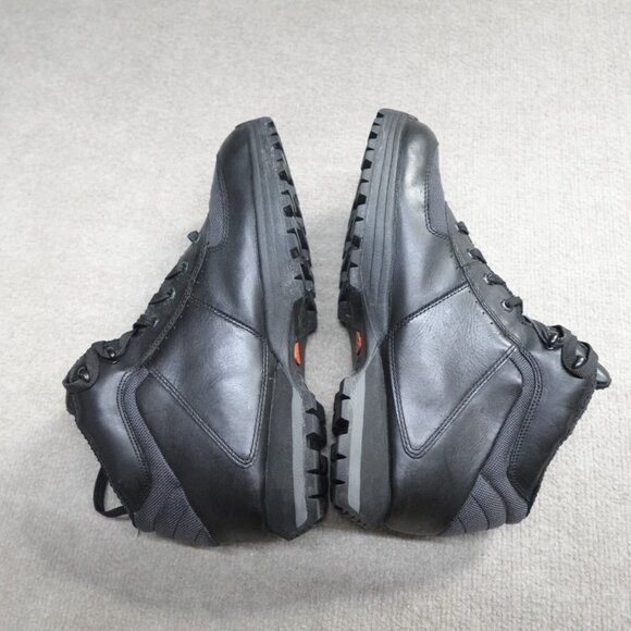 Vintage Nike ACG Sneakers 12 Black Leather Speed Hooks 2003 - Picture 5 of 8